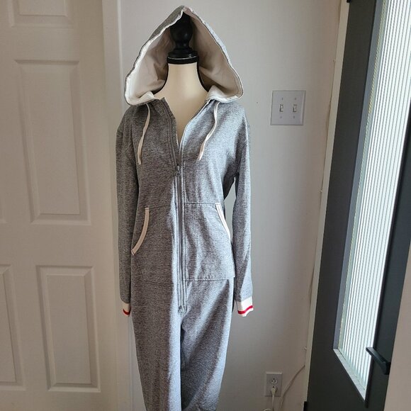 Hooded jumpsuit pajamas one piece sleep suit - Picture 1 of 2
